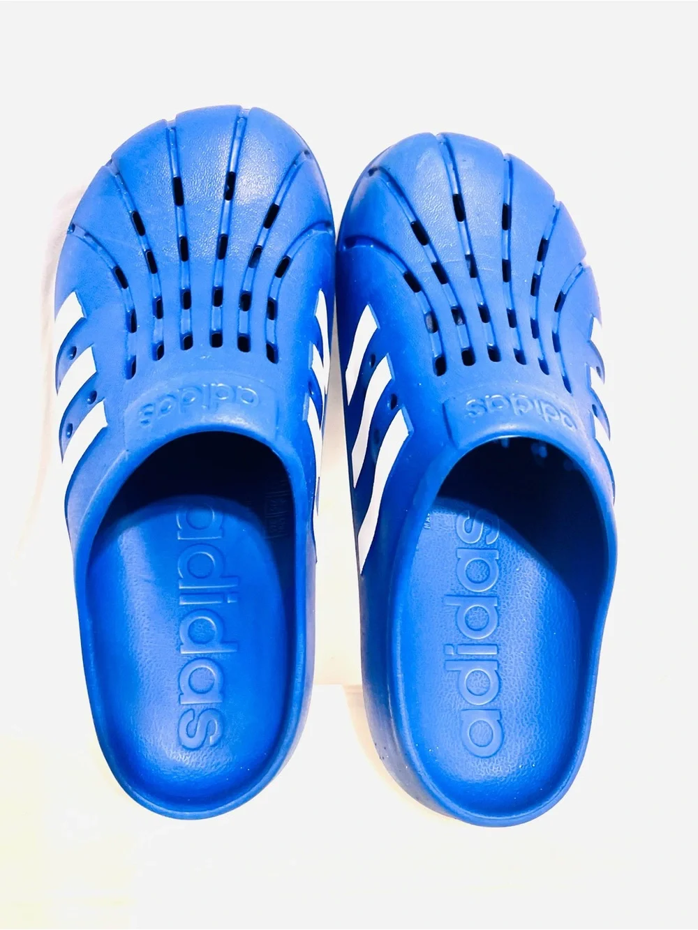 Adidas odi FoM Superstar Mule Clogs Blue Slip-On Clog Royal/White-Sz.(M-9, W-10)